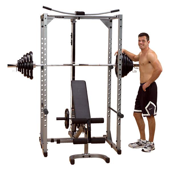 Body Solid PPR-200X с опцией PLA-200X и скамьей PFID-130X